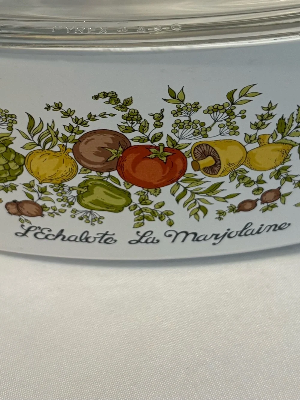 CorningWare casserole dish 